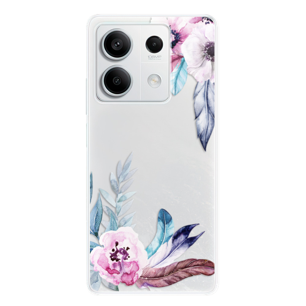Odolné silikónové puzdro iSaprio - Flower Pattern 04 - Xiaomi Redmi Note 13 5G