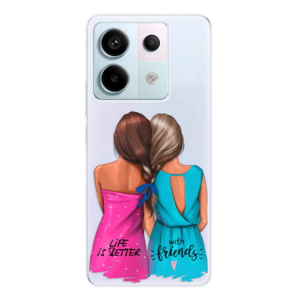 Odolné silikónové puzdro iSaprio - Best Friends - Xiaomi Redmi Note 13 Pro 5G / Poco X6 5G