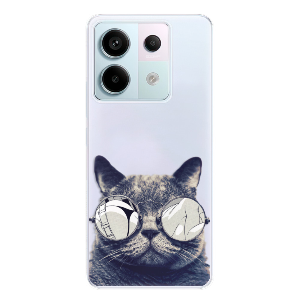 Odolné silikónové puzdro iSaprio - Crazy Cat 01 - Xiaomi Redmi Note 13 Pro 5G / Poco X6 5G
