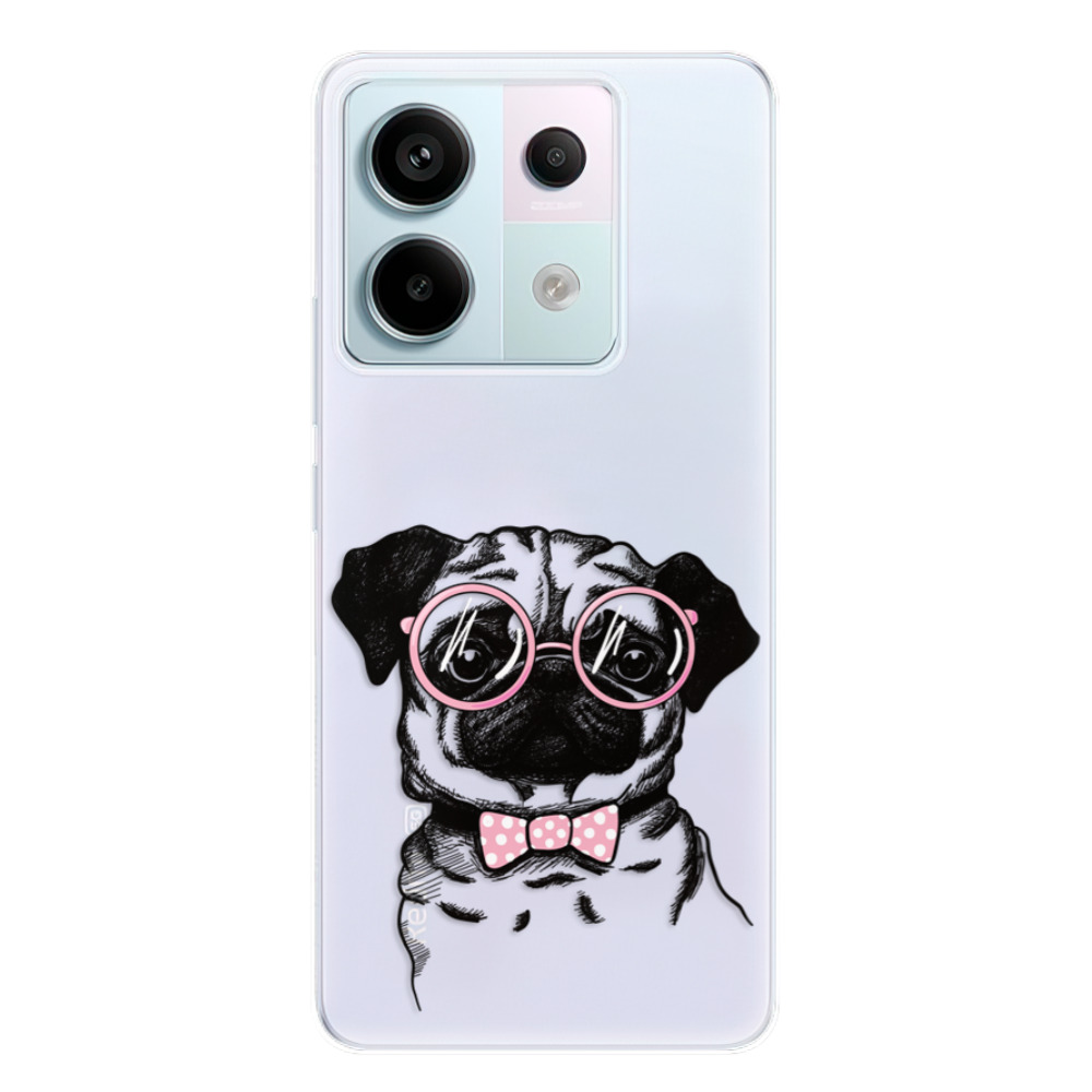 Odolné silikónové puzdro iSaprio - The Pug - Xiaomi Redmi Note 13 Pro 5G / Poco X6 5G