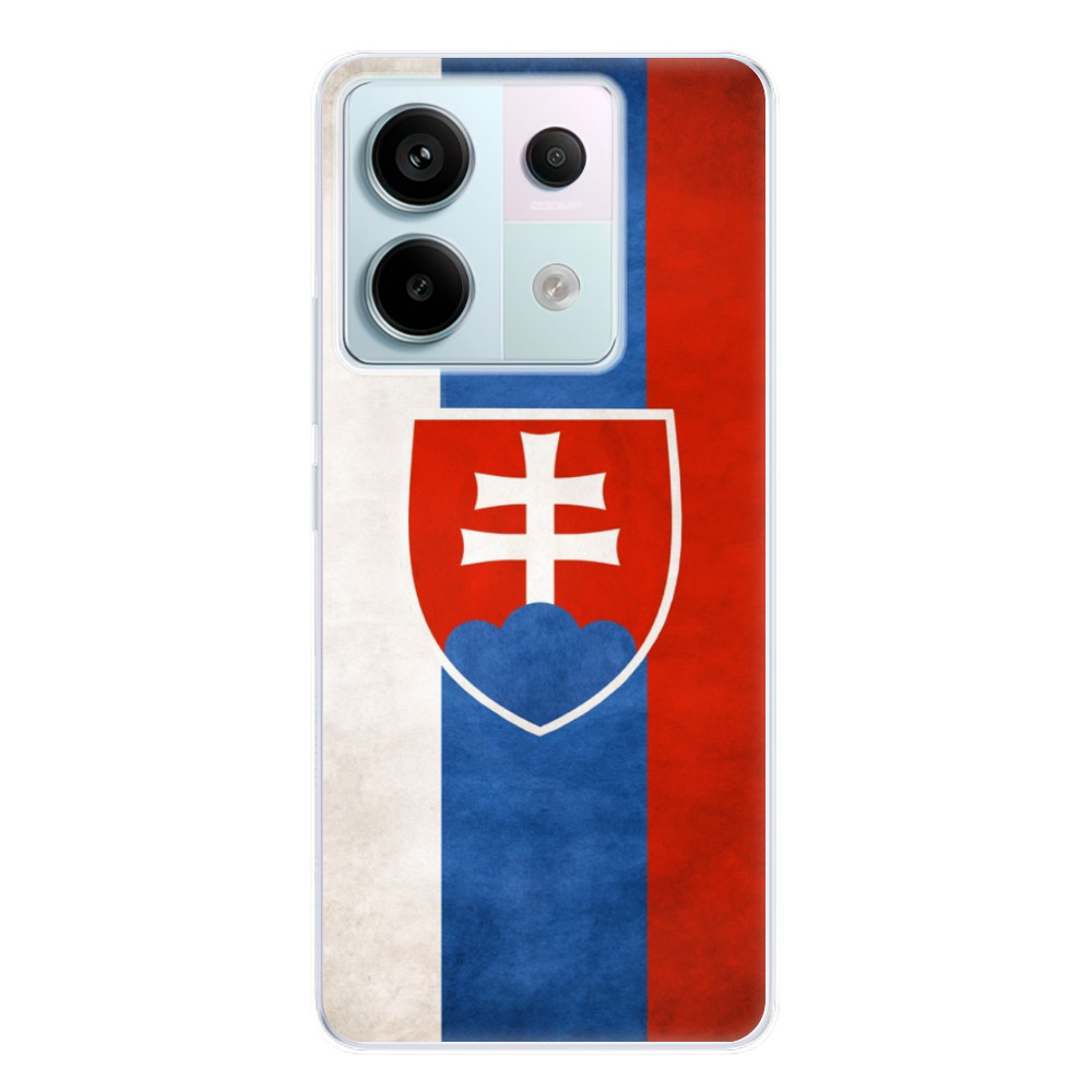 Odolné silikónové puzdro iSaprio - Slovakia Flag - Xiaomi Redmi Note 13 Pro 5G / Poco X6 5G