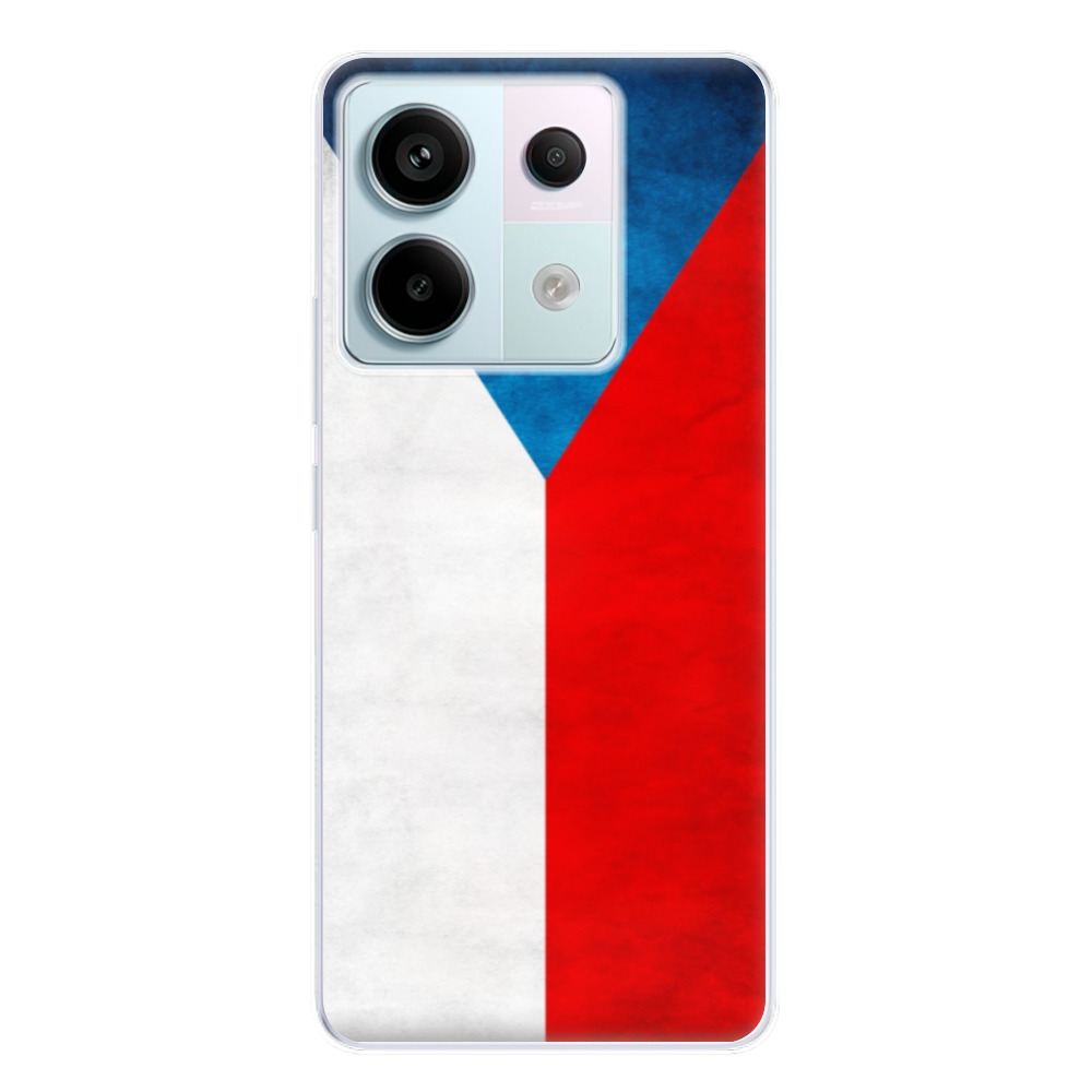 Odolné silikónové puzdro iSaprio - Czech Flag - Xiaomi Redmi Note 13 Pro 5G / Poco X6 5G