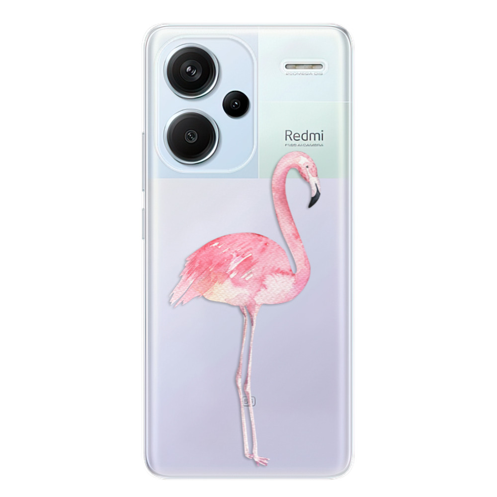 Odolné silikónové puzdro iSaprio - Flamingo 01 - Xiaomi Redmi Note 13 Pro+ 5G