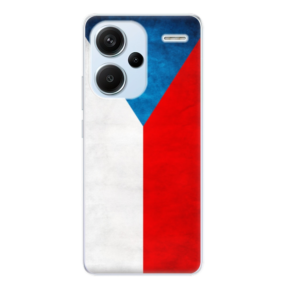 Odolné silikónové puzdro iSaprio - Czech Flag - Xiaomi Redmi Note 13 Pro+ 5G