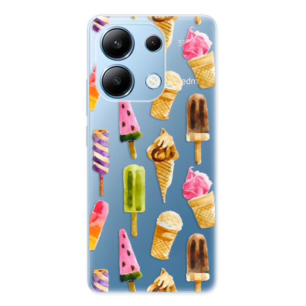 Odolné silikónové puzdro iSaprio - Ice Cream - Xiaomi Redmi Note 13