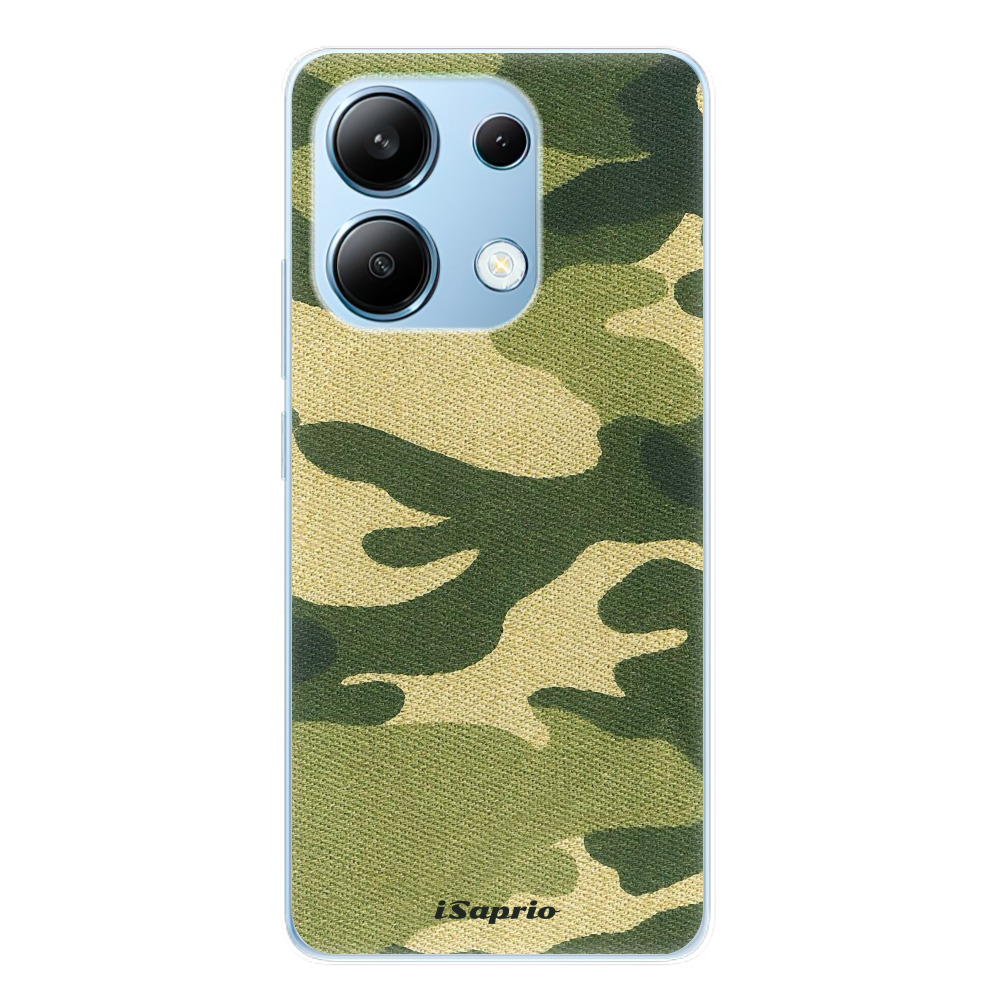 Odolné silikónové puzdro iSaprio - Green Camuflage 01 - Xiaomi Redmi Note 13