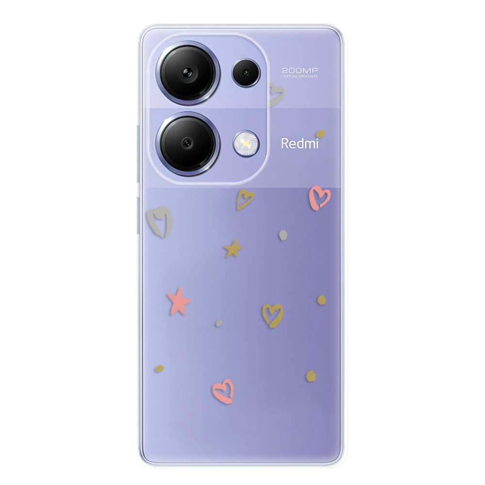 Odolné silikónové puzdro iSaprio - Lovely Pattern - Xiaomi Redmi Note 13 Pro