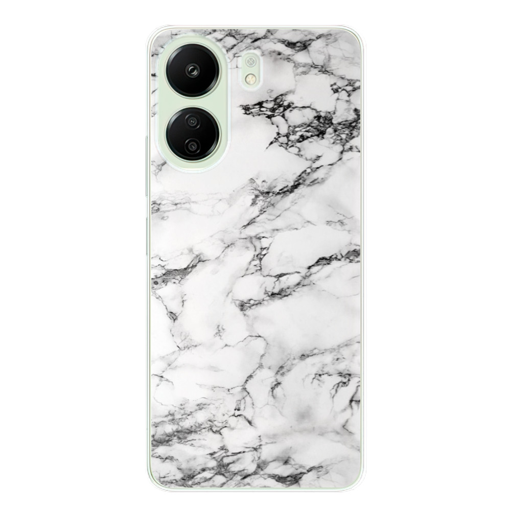 Odolné silikónové puzdro iSaprio - White Marble 01 - Xiaomi Redmi 13C