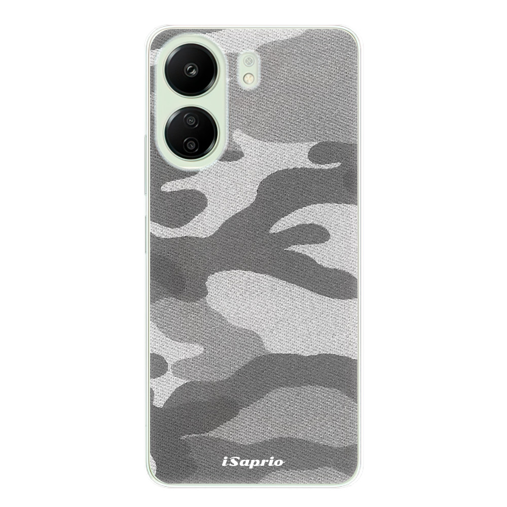 Odolné silikónové puzdro iSaprio - Gray Camuflage 02 - Xiaomi Redmi 13C