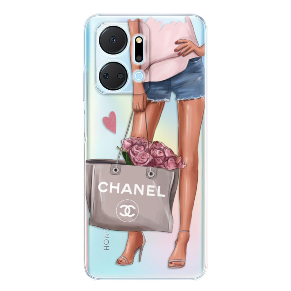 Odolné silikónové puzdro iSaprio - Fashion Bag - Honor X7a