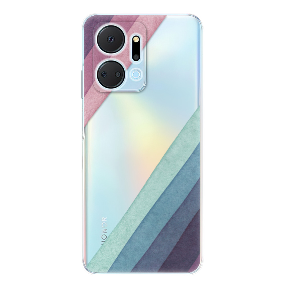 Odolné silikónové puzdro iSaprio - Glitter Stripes 01 - Honor X7a