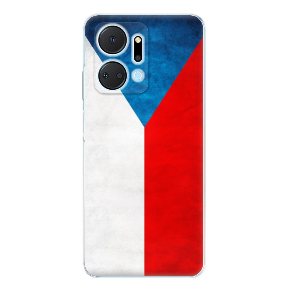 Odolné silikónové puzdro iSaprio - Czech Flag - Honor X7a