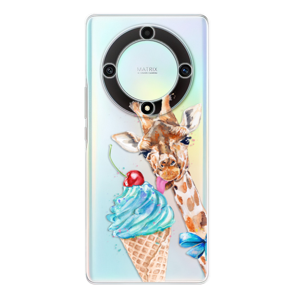 Odolné silikónové puzdro iSaprio - Love Ice-Cream - Honor Magic5 Lite 5G