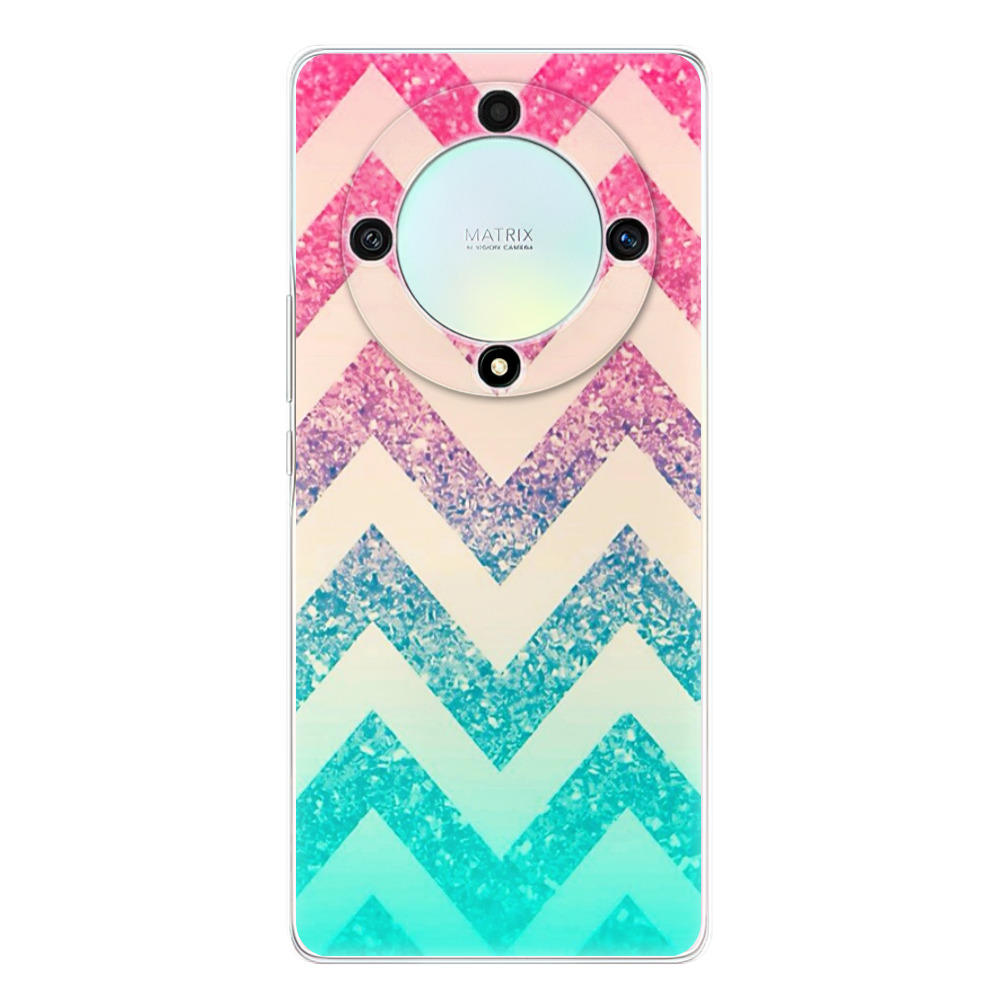 Odolné silikónové puzdro iSaprio - Zig-Zag - Honor Magic5 Lite 5G
