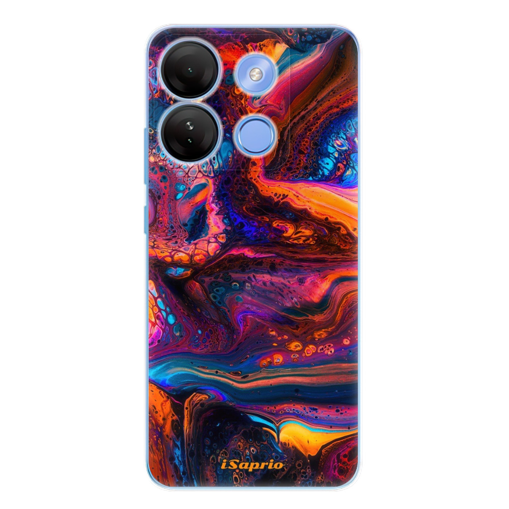 Odolné silikónové puzdro iSaprio - Abstract Paint 02 - Infinix Smart 7
