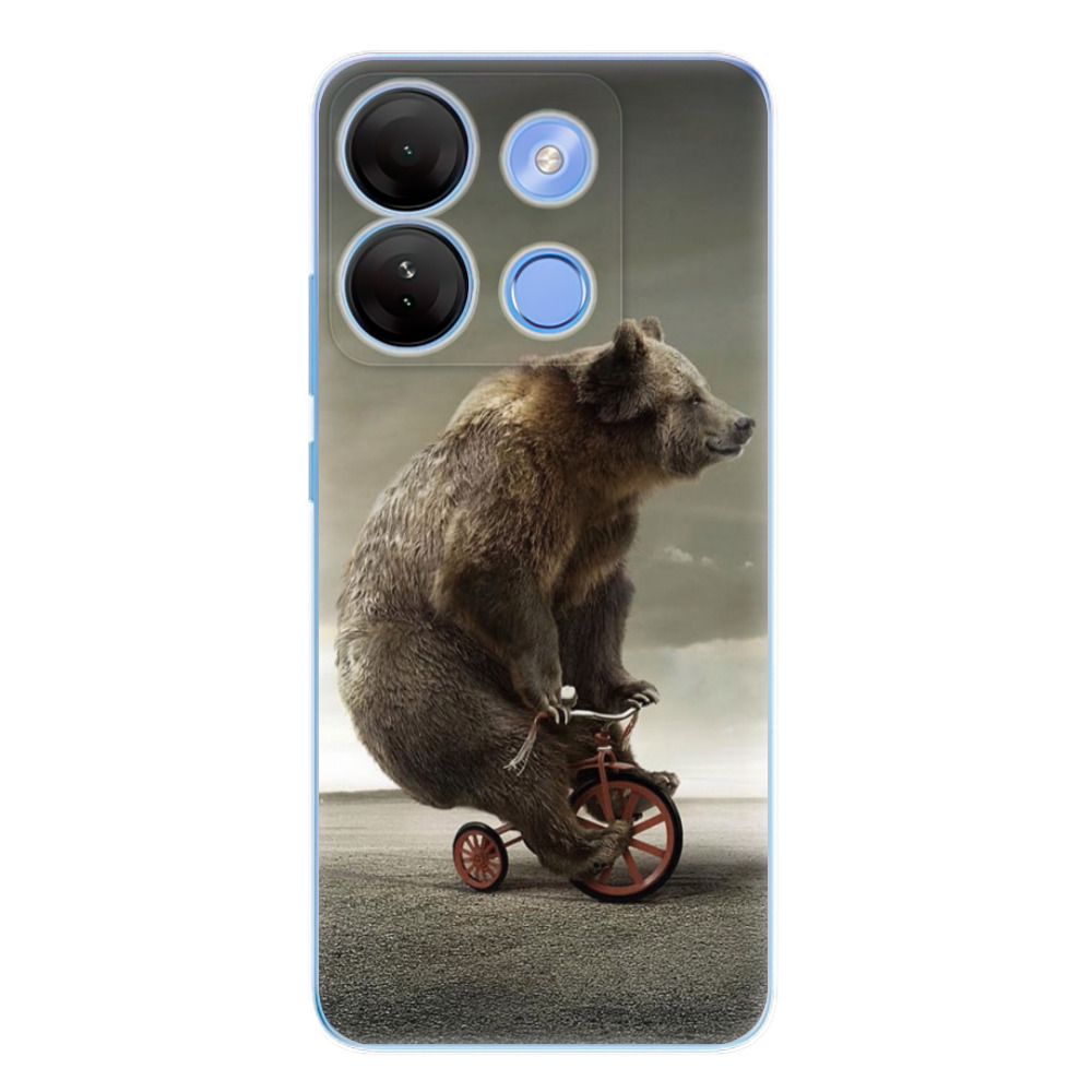 Odolné silikónové puzdro iSaprio - Bear 01 - Infinix Smart 7