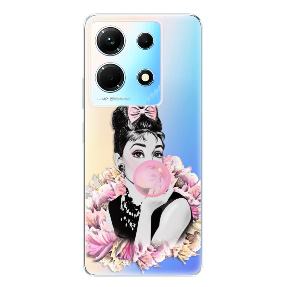 Odolné silikónové puzdro iSaprio - Pink Bubble - Infinix Note 30
