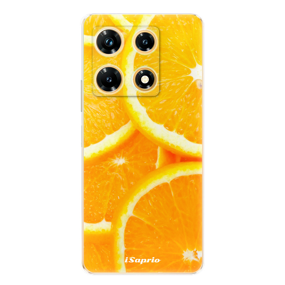 Odolné silikónové puzdro iSaprio - Orange 10 - Infinix Note 30 PRO