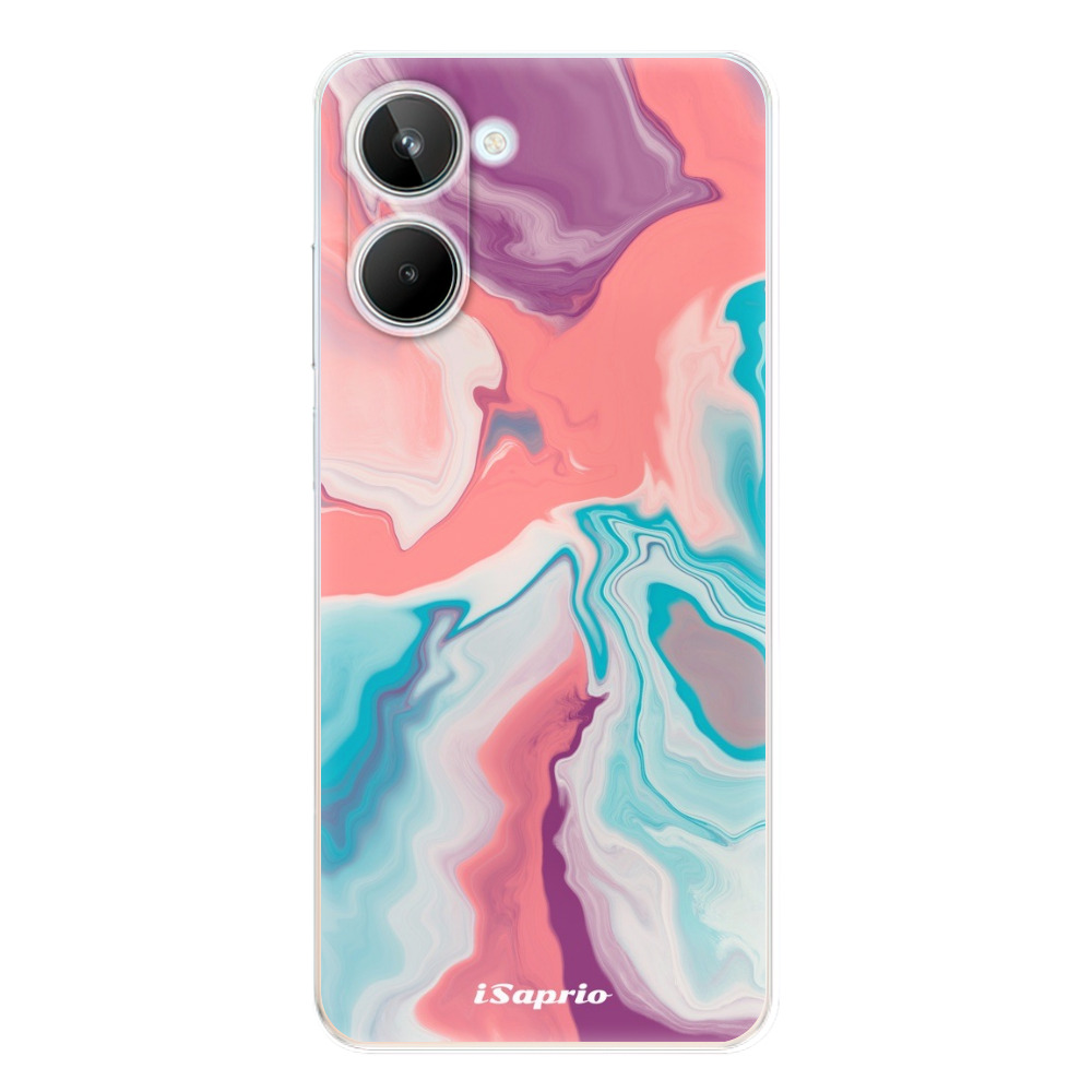 Odolné silikónové puzdro iSaprio - New Liquid - Realme 10