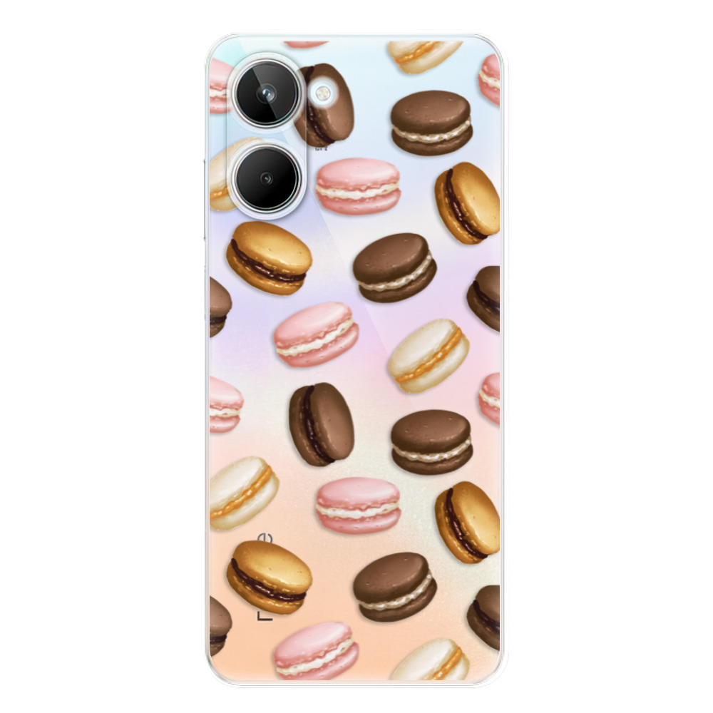 Odolné silikónové puzdro iSaprio - Macaron Pattern - Realme 10