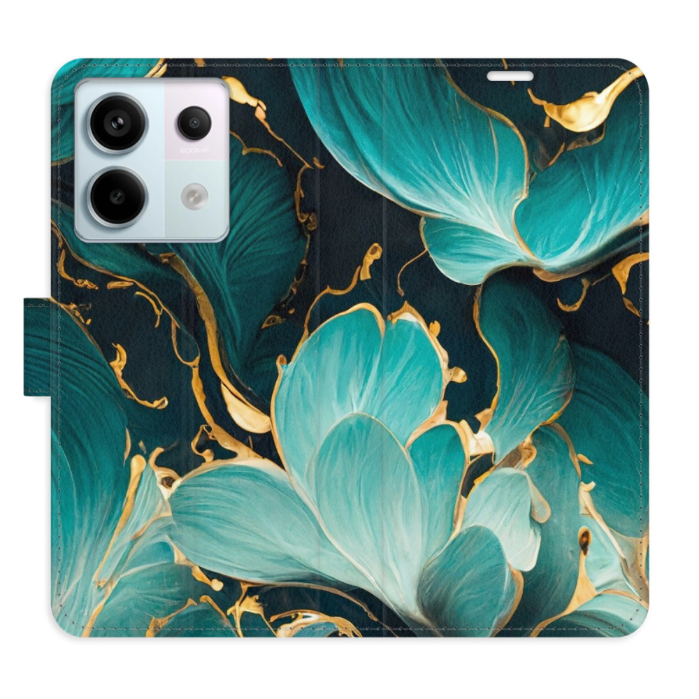 Flipové puzdro iSaprio - Blue Flowers 02 - Xiaomi Redmi Note 13 Pro 5G / Poco X6 5G