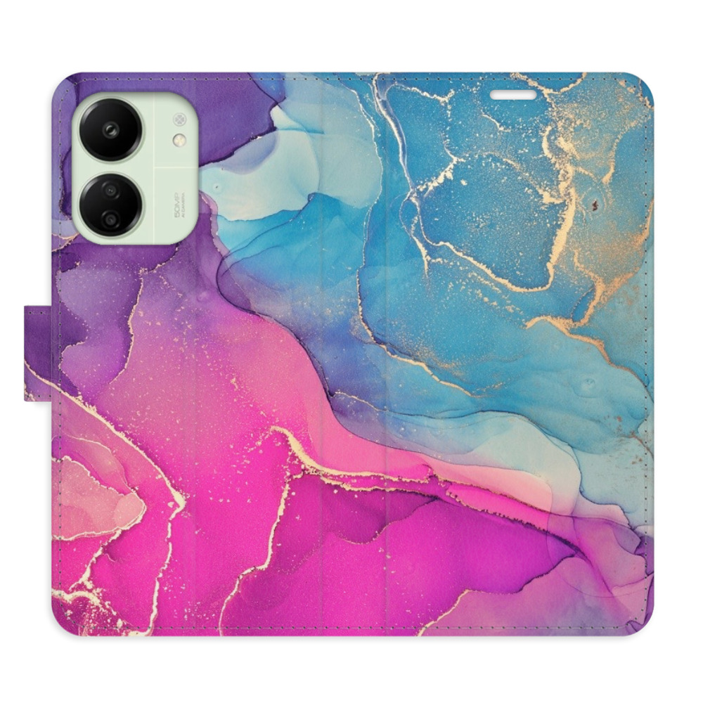 Flipové puzdro iSaprio - Colour Marble 02 - Xiaomi Redmi 13C