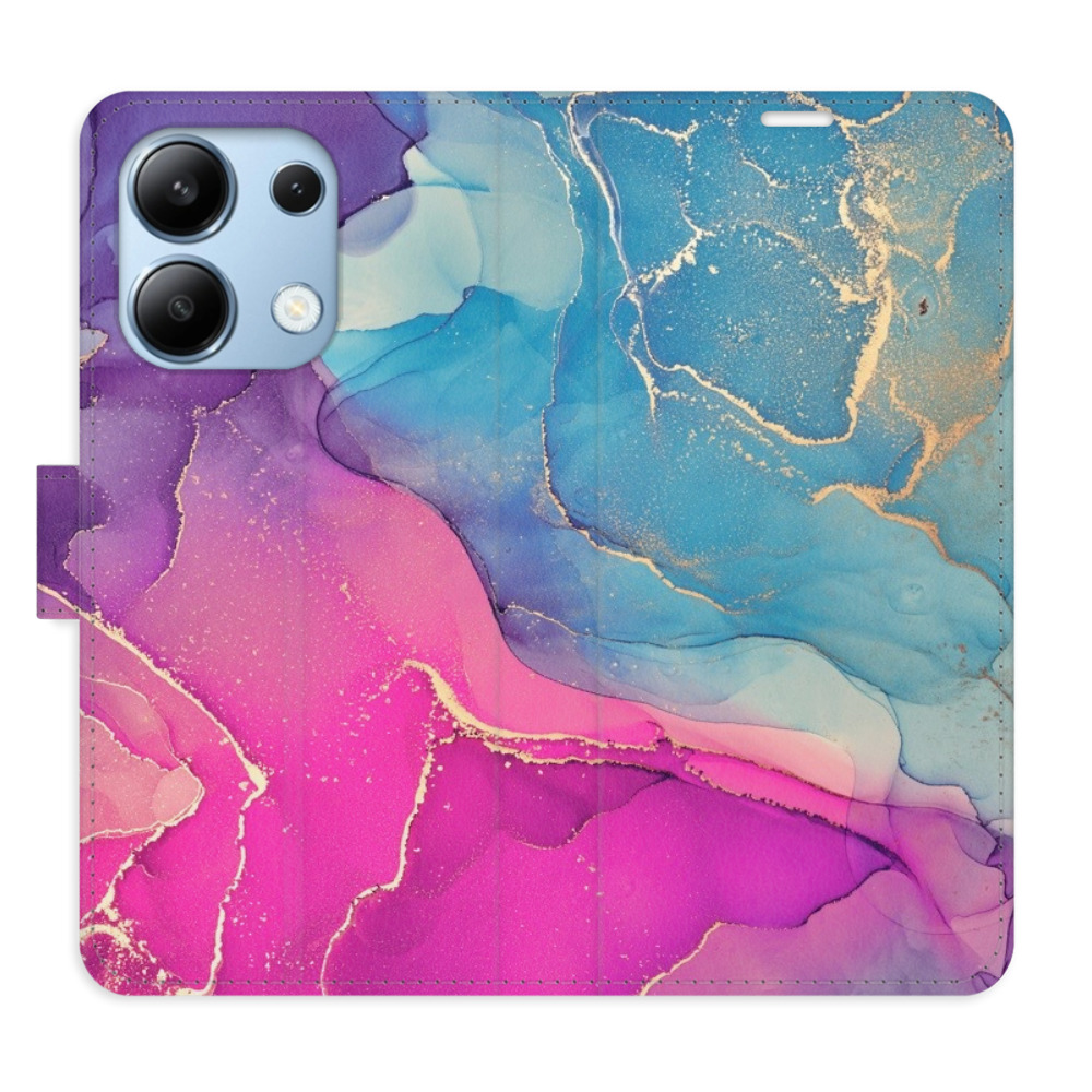 Flipové puzdro iSaprio - Colour Marble 02 - Xiaomi Redmi Note 13