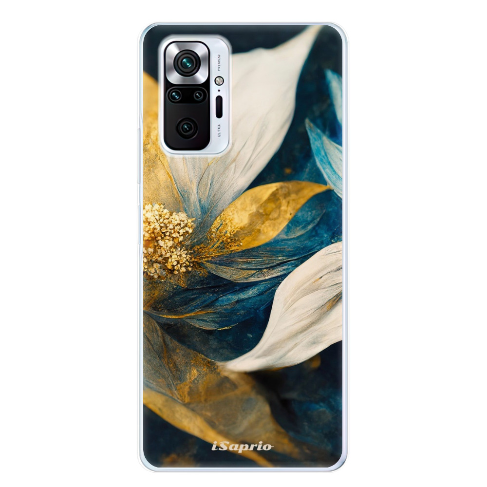 Odolné silikónové puzdro iSaprio - Gold Petals - Xiaomi Redmi Note 10 Pro
