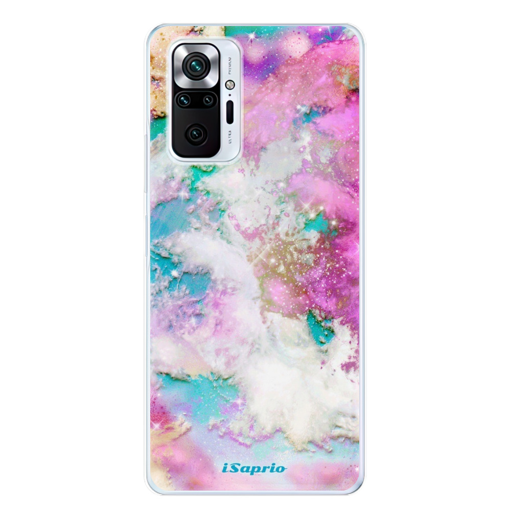 Odolné silikónové puzdro iSaprio - Galactic Paper - Xiaomi Redmi Note 10 Pro