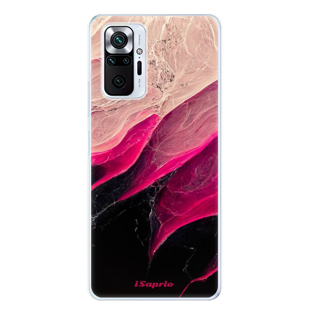 Odolné silikónové puzdro iSaprio - Black and Pink - Xiaomi Redmi Note 10 Pro