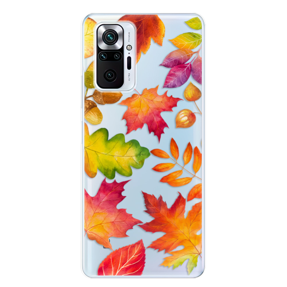 Odolné silikónové puzdro iSaprio - Autumn Leaves 01 - Xiaomi Redmi Note 10 Pro
