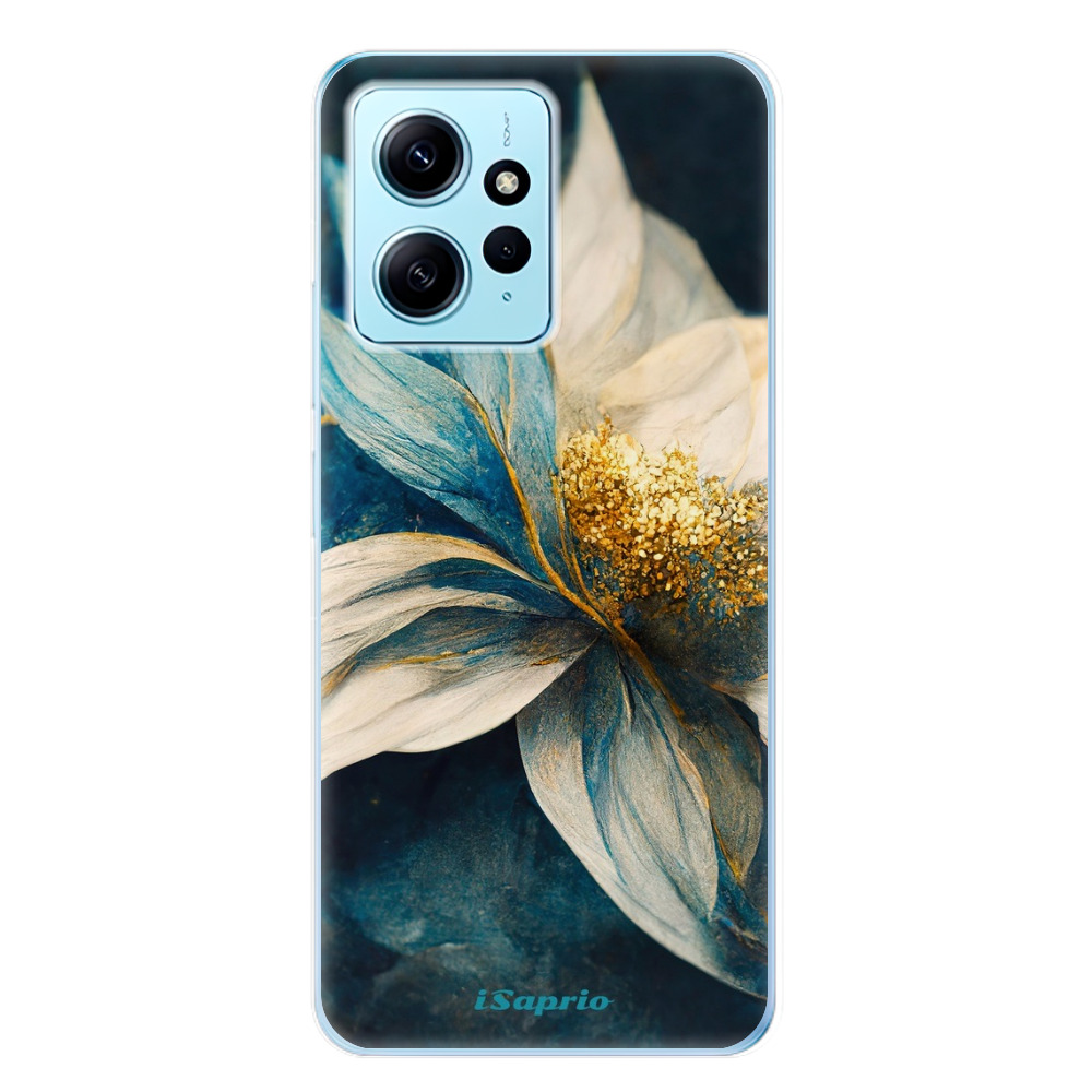 Odolné silikónové puzdro iSaprio - Blue Petals - Xiaomi Redmi Note 12 5G
