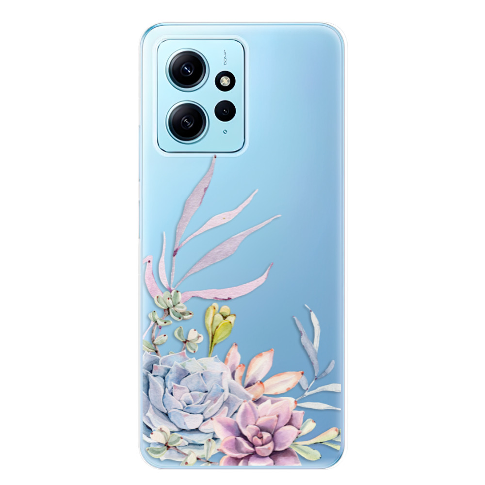 Odolné silikónové puzdro iSaprio - Succulent 01 - Xiaomi Redmi Note 12 5G