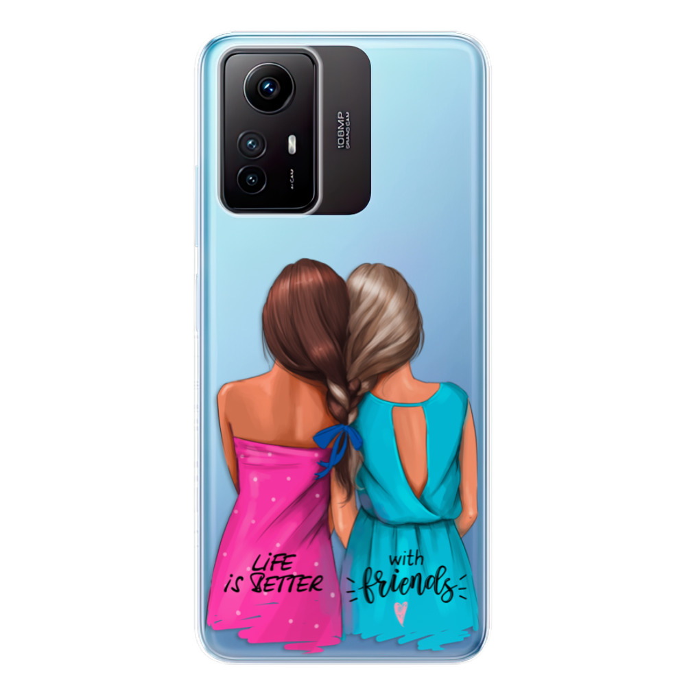 Odolné silikónové puzdro iSaprio - Best Friends - Xiaomi Redmi Note 12S