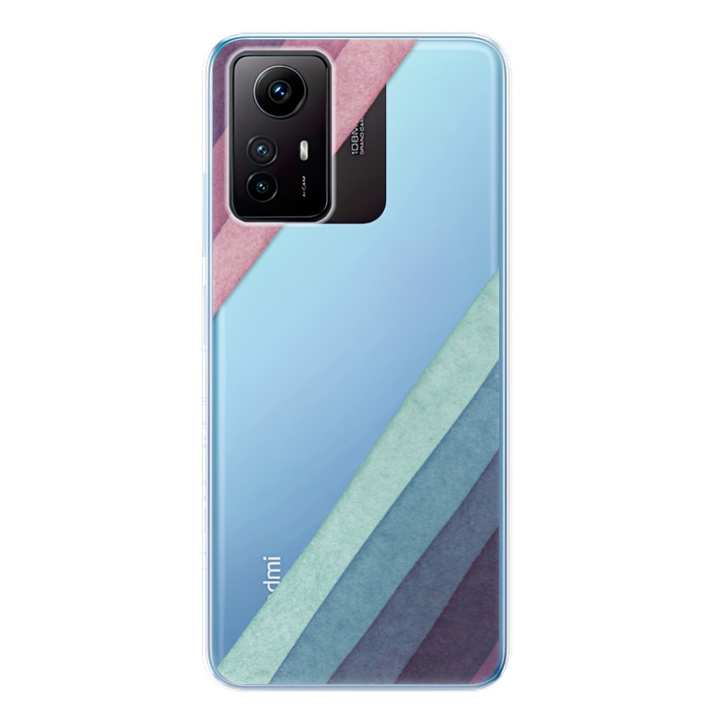 Odolné silikónové puzdro iSaprio - Glitter Stripes 01 - Xiaomi Redmi Note 12S