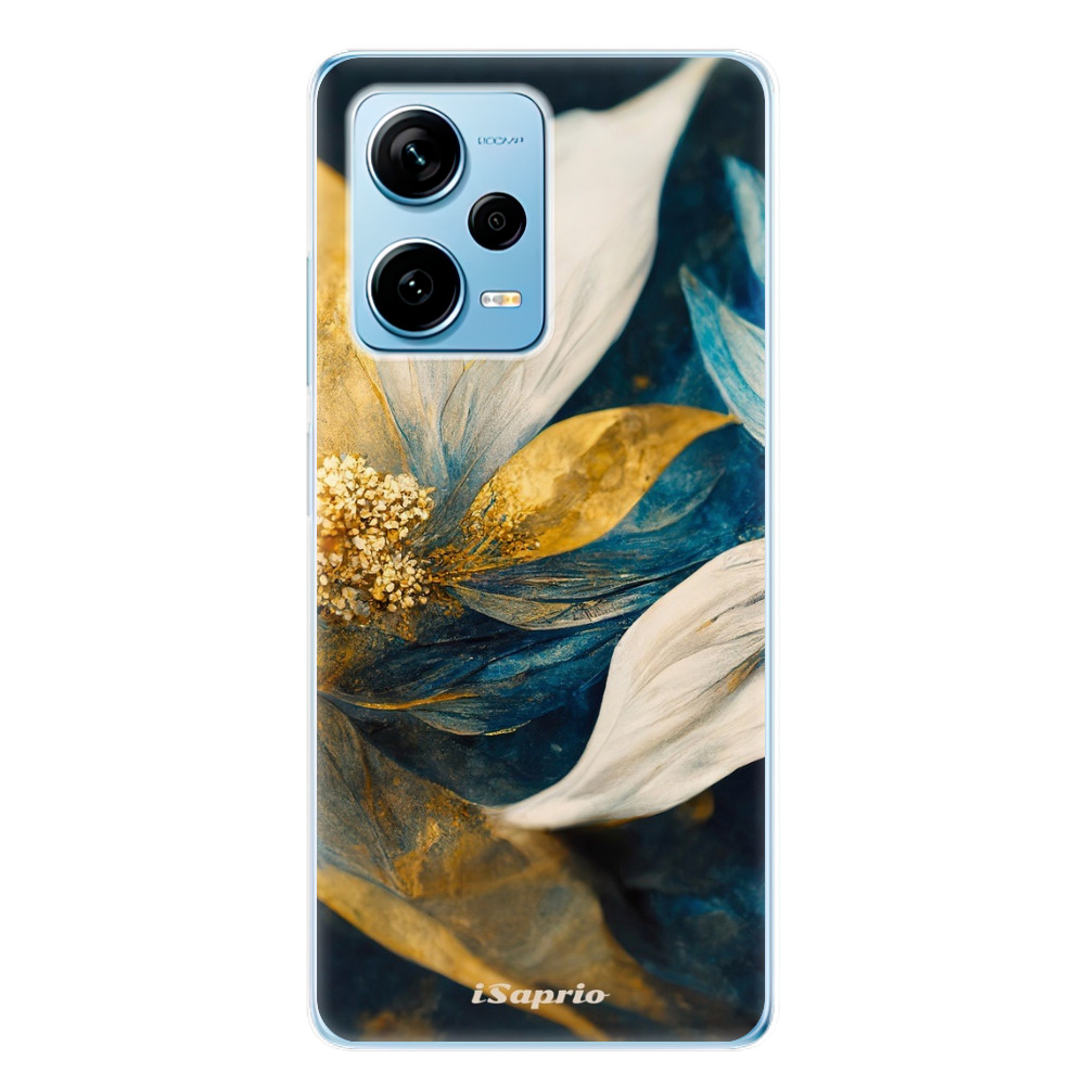 Odolné silikónové puzdro iSaprio - Gold Petals - Xiaomi Redmi Note 12 Pro 5G / Poco X5 Pro 5G