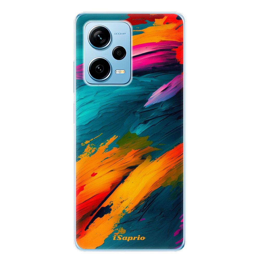 Odolné silikónové puzdro iSaprio - Blue Paint - Xiaomi Redmi Note 12 Pro+ 5G