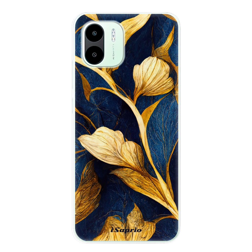 Odolné silikónové puzdro iSaprio - Gold Leaves - Xiaomi Redmi A1 / A2
