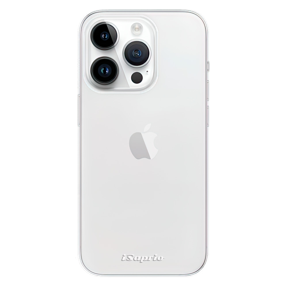 Odolné silikónové puzdro iSaprio - 4Pure - mléčný bez potisku - iPhone 15 Pro