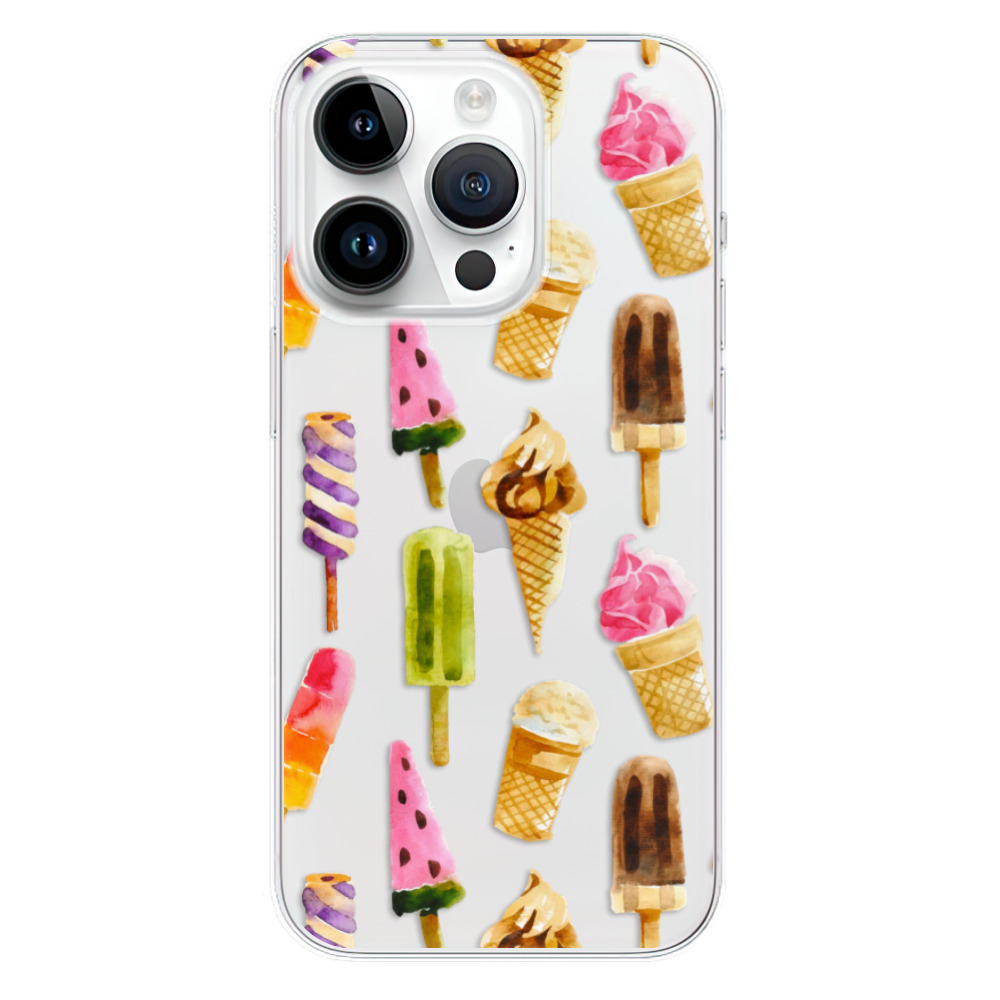 Odolné silikónové puzdro iSaprio - Ice Cream - iPhone 15 Pro