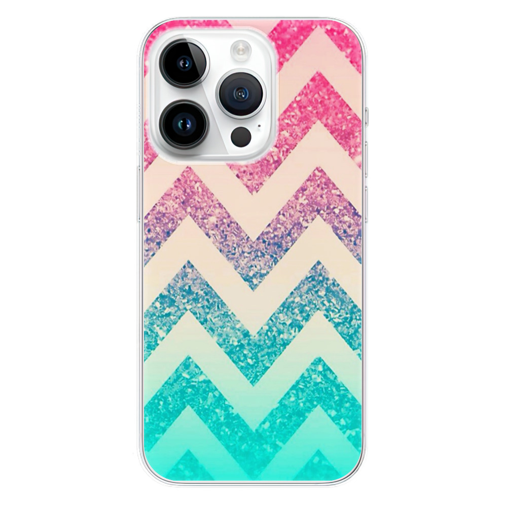 Odolné silikónové puzdro iSaprio - Zig-Zag - iPhone 15 Pro
