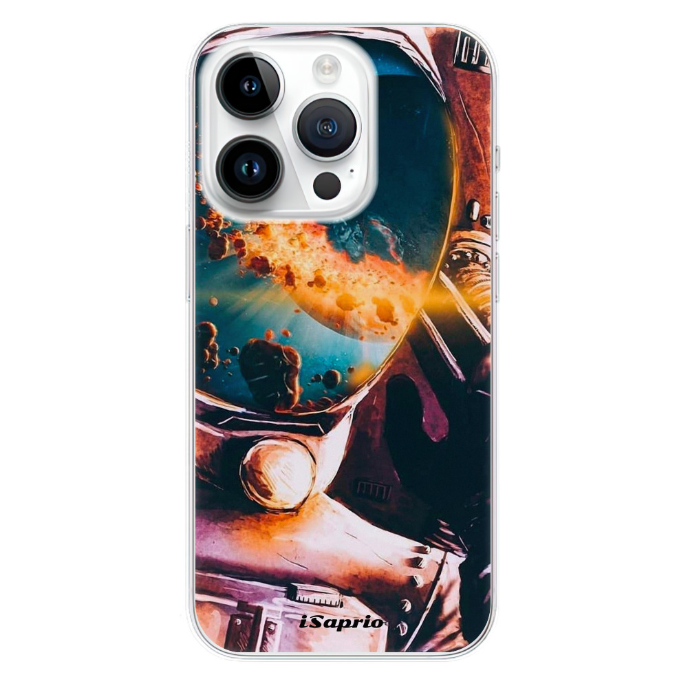 Odolné silikónové puzdro iSaprio - Astronaut 01 - iPhone 15 Pro