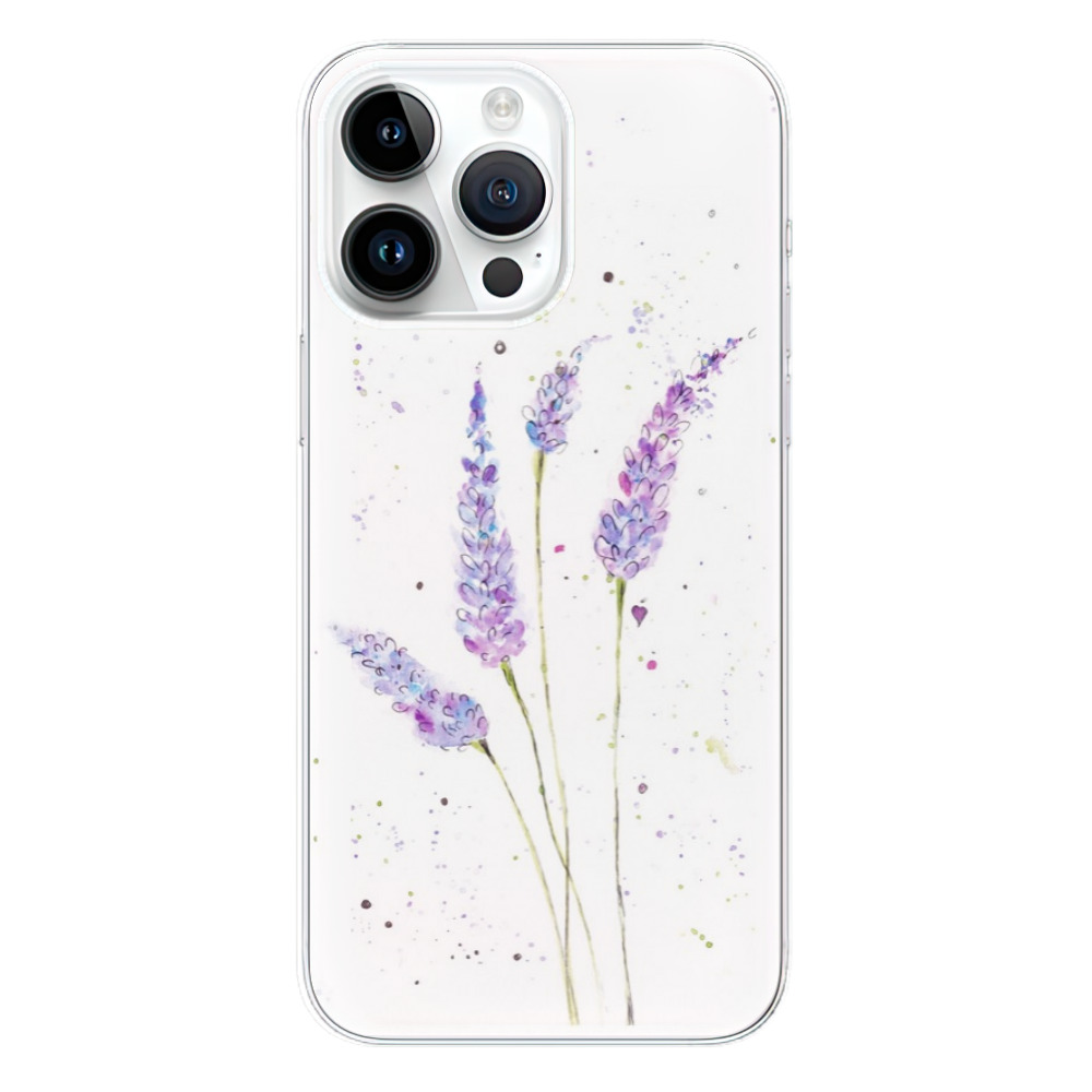 Odolné silikónové puzdro iSaprio - Lavender - iPhone 15 Pro Max