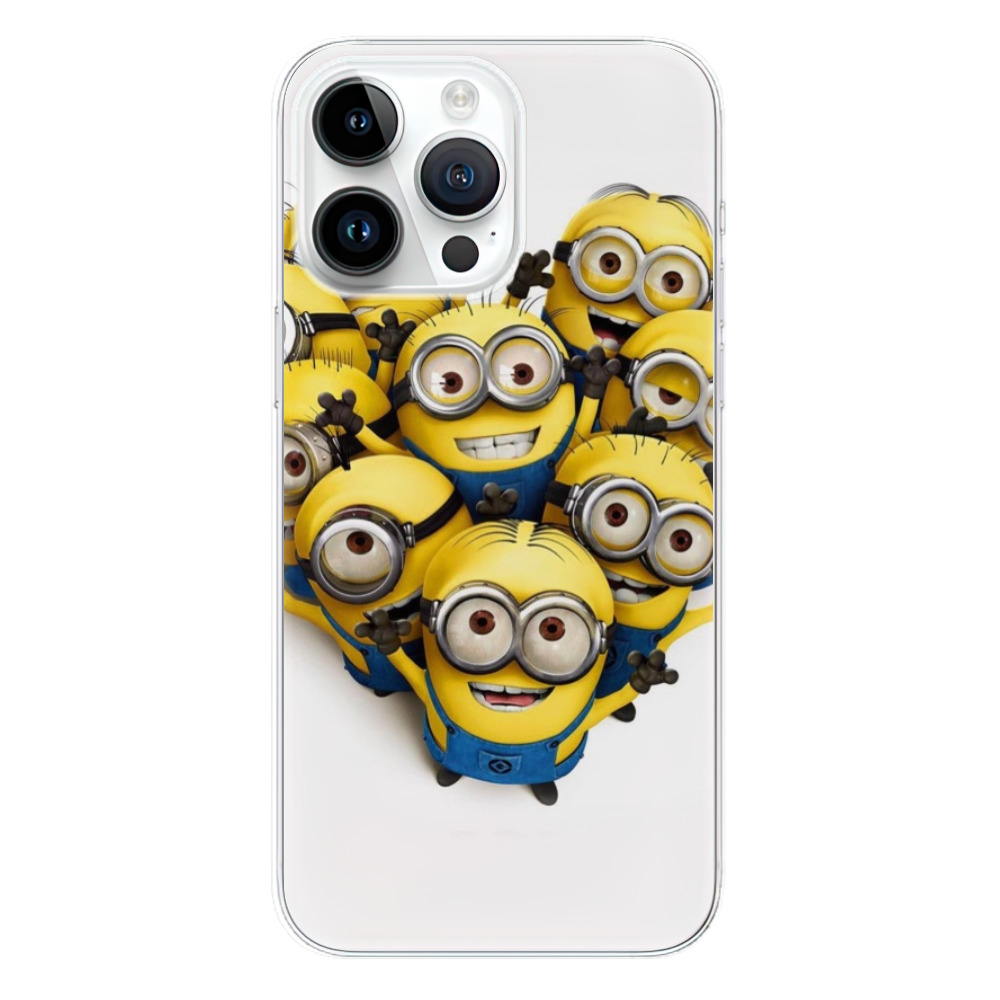 Odolné silikónové puzdro iSaprio - Mimons 01 - iPhone 15 Pro Max