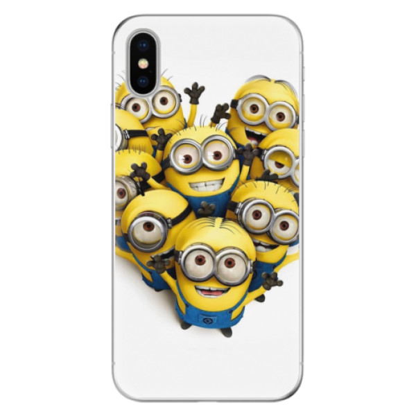 Odolné silikónové puzdro iSaprio - Mimons 01 - iPhone X