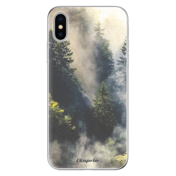 Odolné silikónové puzdro iSaprio - Forrest 01 - iPhone X