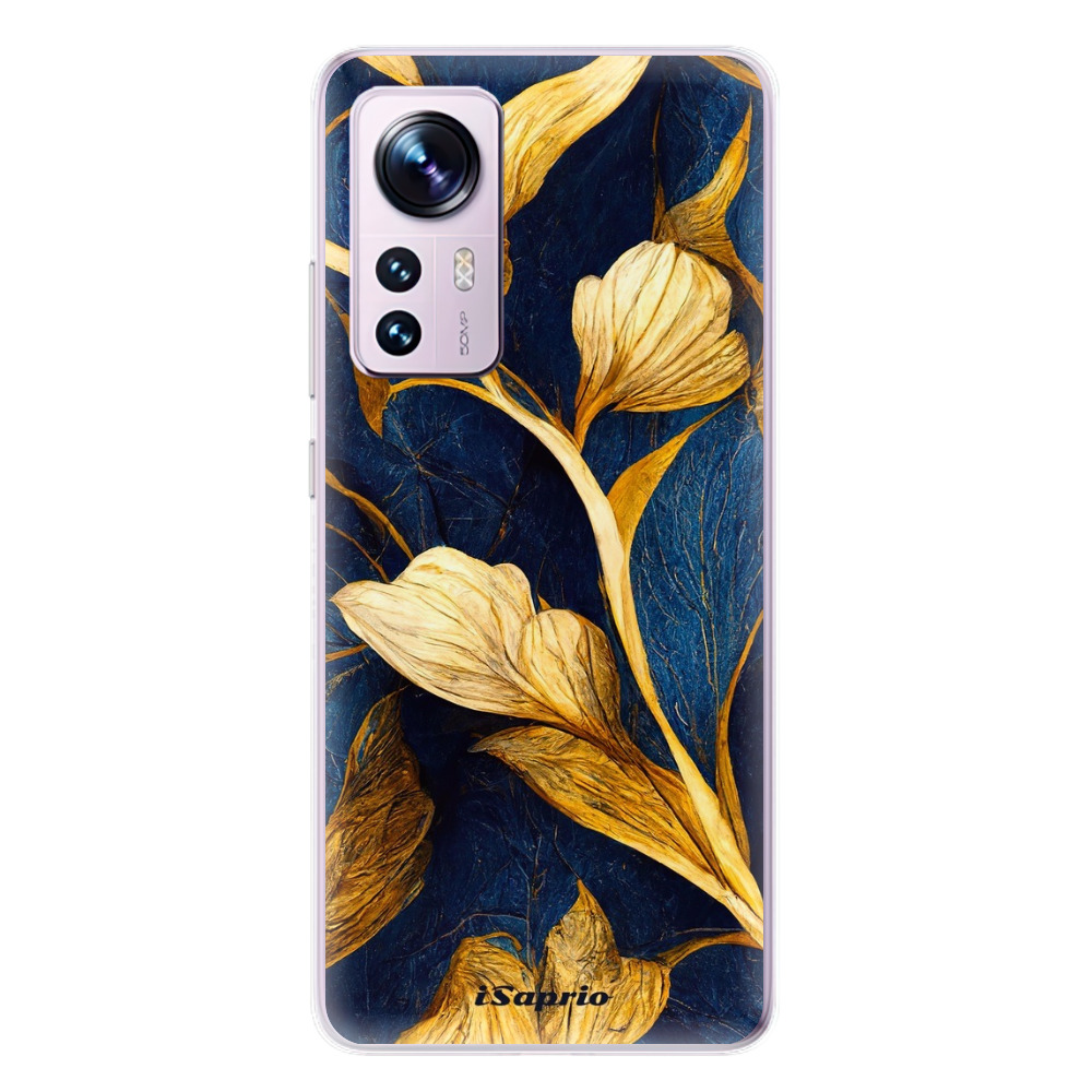 Odolné silikónové puzdro iSaprio - Gold Leaves - Xiaomi 12 / 12X