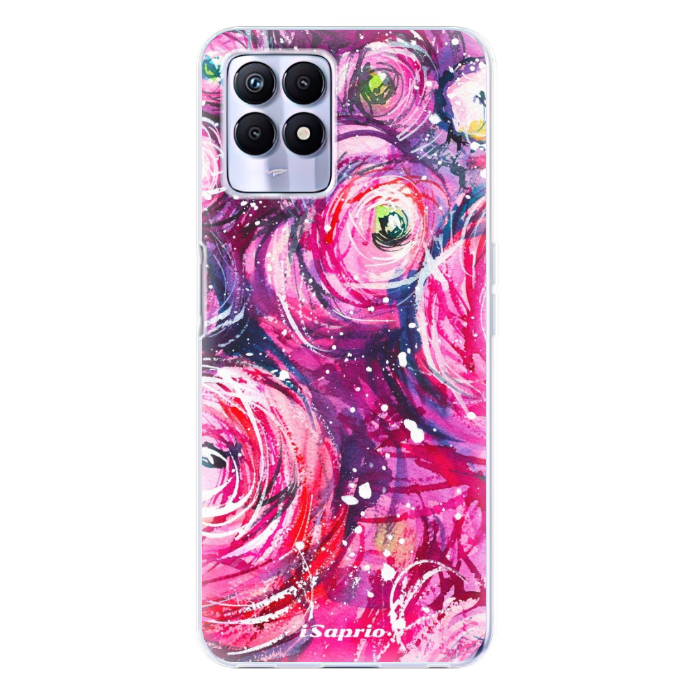 Odolné silikónové puzdro iSaprio - Pink Bouquet - Realme 8i