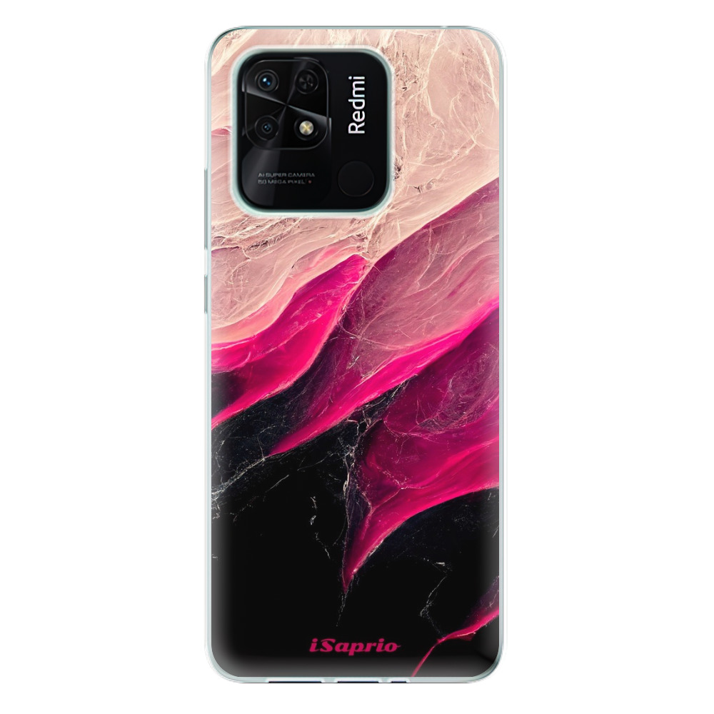 Odolné silikónové puzdro iSaprio - Black and Pink - Xiaomi Redmi 10C