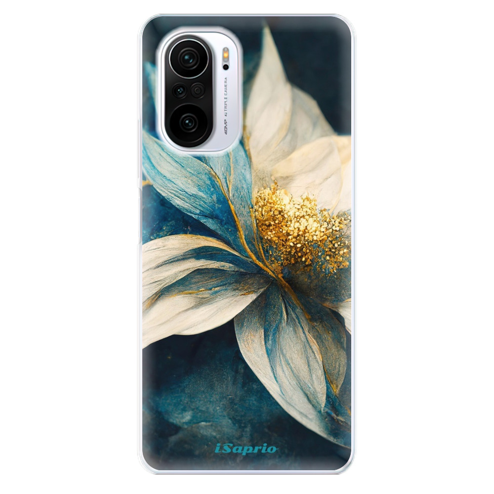 Odolné silikónové puzdro iSaprio - Blue Petals - Xiaomi Poco F3